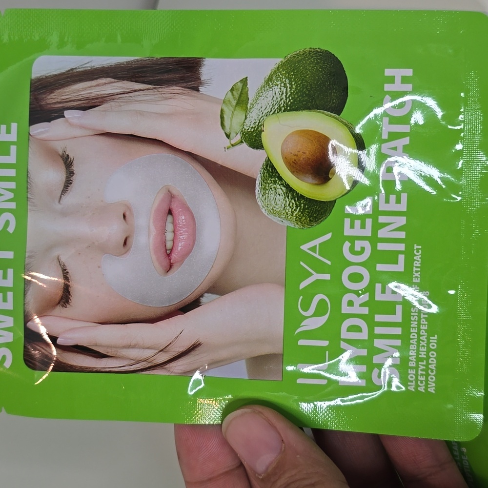 Hydrogel Smile Line Patch - Green